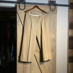 Ivy Janes khaki trousers wide leg